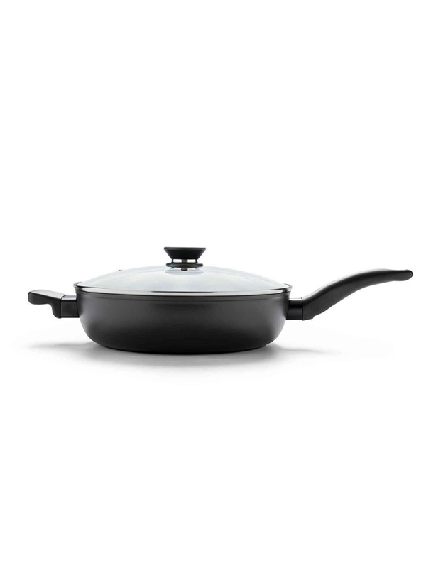 Aντικολλητικό Tηγάνι 28cm iCook με Γυάλινο Καπάκι