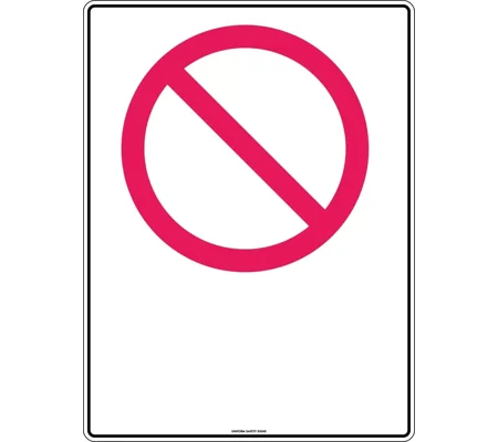 Prohibition Signs