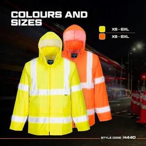 H440 - Hi-Vis Rain Jacket