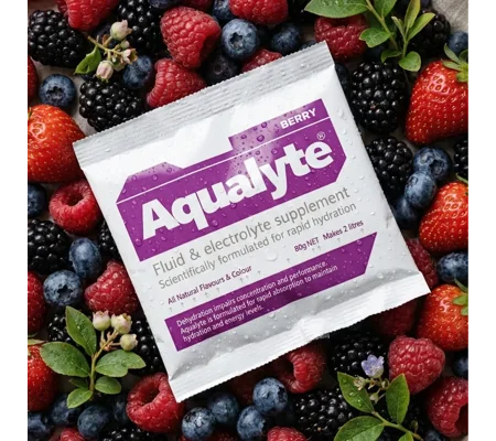 Aqualyte Electrolyte Powder - Berry Flavour 80g x 20