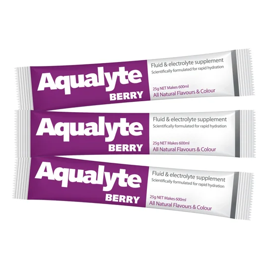 Aqualyte Electrolyte Powder - Berry Flavour 25g x 50 Sachets