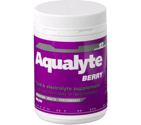 Aqualyte Electrolyte Powder - Berry Flavour 480g Tub