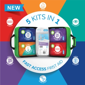 AEROKIT 3 Series Modulator Mini Softpack First Aid Kit 25 x 15 x 21.5cm