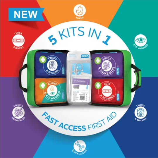 AEROKIT 3 Series Modulator Mini Softpack First Aid Kit 25 x 15 x 21.5cm