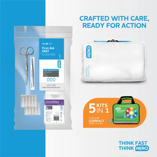 AEROKIT 3 Series Modulator Mini Softpack First Aid Kit 25 x 15 x 21.5cm