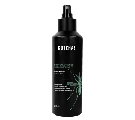 Insect Repellent Gotcha Tropical Strength 8HR (Picaridin) 125ml Pump
