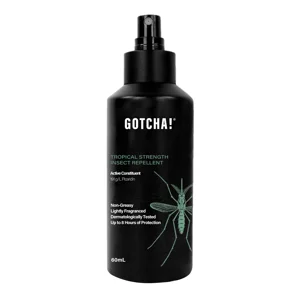 Insect Repellent Gotcha Tropical Strength 8HR (Picaridin) 60ml Pump