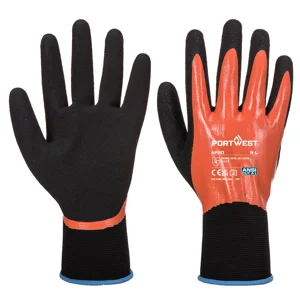 Dermi Pro Glove Wet Work Orange/Black - AP30 (12 pair)