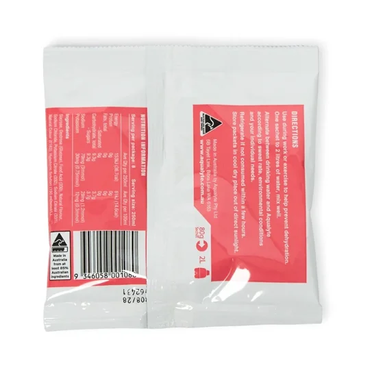 Aqualyte Electrolyte Powder - Watermelon Flavour 80g x 20