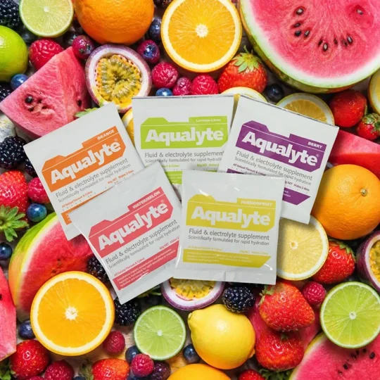 Aqualyte Electrolyte Powder - Mixed Flavour 80g x 20
