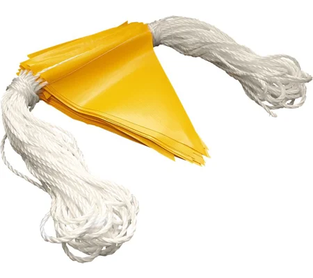 Yellow Bunting Flag Line