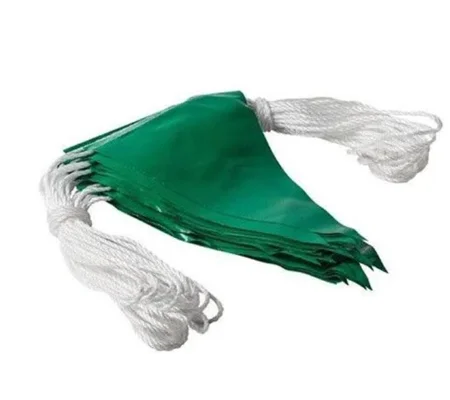 Green Bunting Flag Line