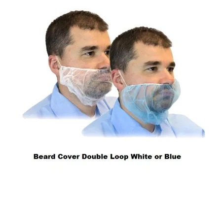 Beard Net Covers Double Loop (500 Units)