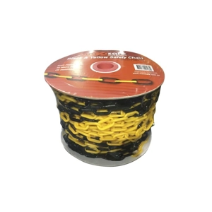 Black & Yellow Safety Chain 6mm x 40m