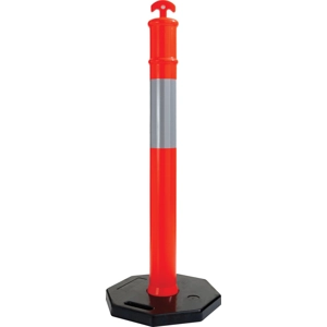 T-Top Bollard Post and 6 kg Base