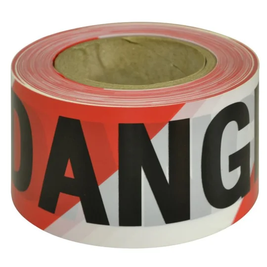 Barricade/Barrier Tape Danger - black on red/white