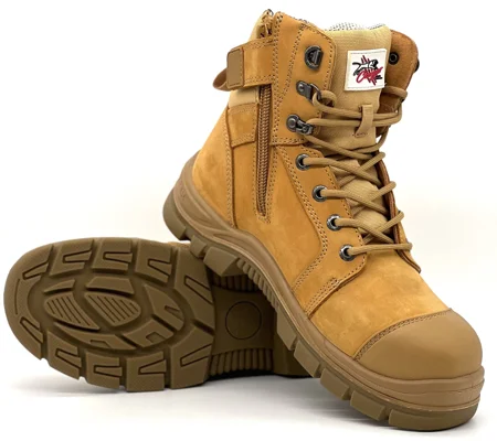 Cougar Bundaberg 8" Zip Safety Boot
