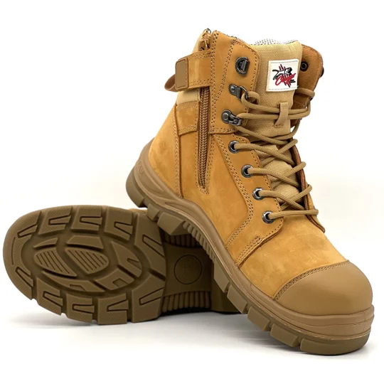 Cougar Bundaberg 8" Zip Safety Boot