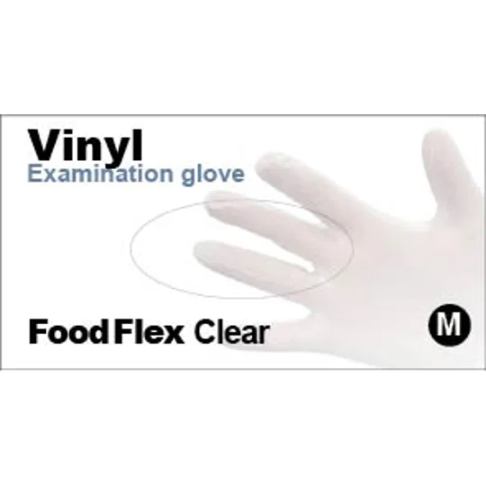 Disposable Vinyl Gloves Blue or Clear (CTN/1000)