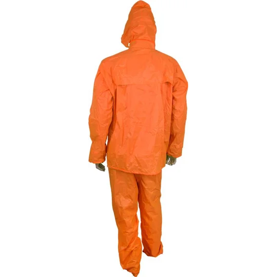 Orange PVC Rainsuit