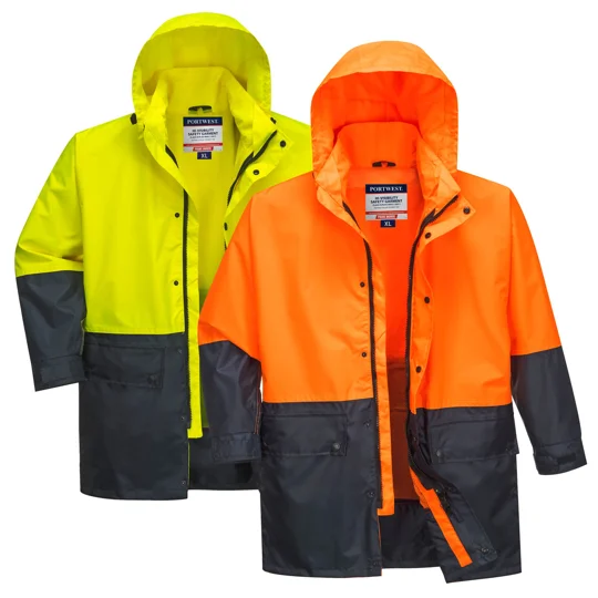 Kimberley Hi-Vis Contrast Day Rain Jacket - MJ206