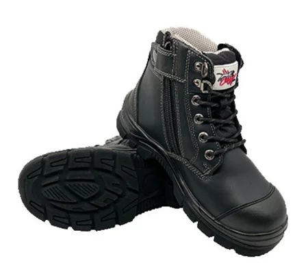 Cougar Detroit 6" Zip Safety Boot