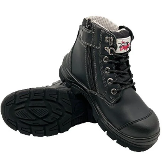 Cougar Detroit 6" Zip Safety Boot