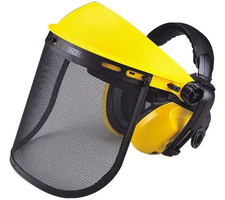 Maxisafe Mesh Visor & Earmuff Combo