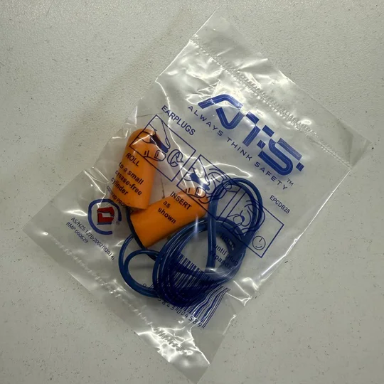 Ear Plug Corded CL5 SLC80 28dB Box 100 Pair