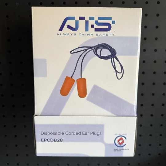 Ear Plug Corded CL5 SLC80 28dB Box 100 Pair