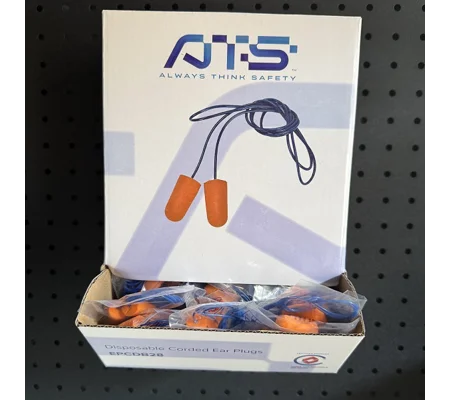 Ear Plug Corded CL5 SLC80 28dB Box 100 Pair