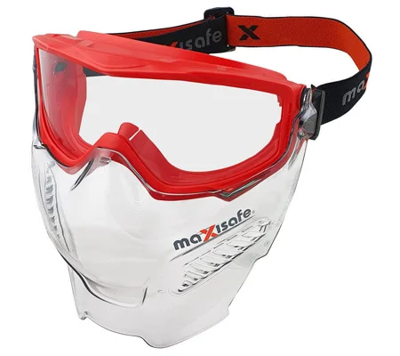 MaxiPRO Safety Goggle & Visor Combo