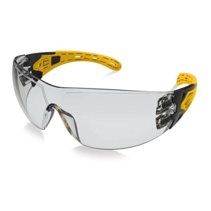 EVOLVE Safety Glasses with Anti-Fog - Silver Mirror Lens
