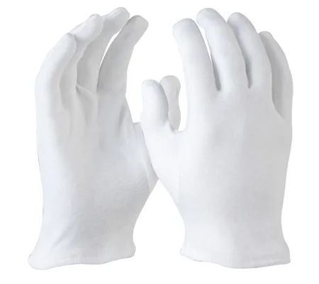 Maxisafe Interlock Poly/Cotton Glove - Hemmed Cuff (12 Pair)