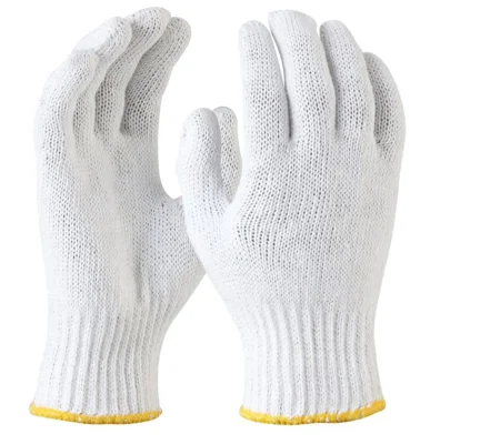 Maxisafe Bleached, Knitted Poly Cotton Liner Glove (12 Pair)