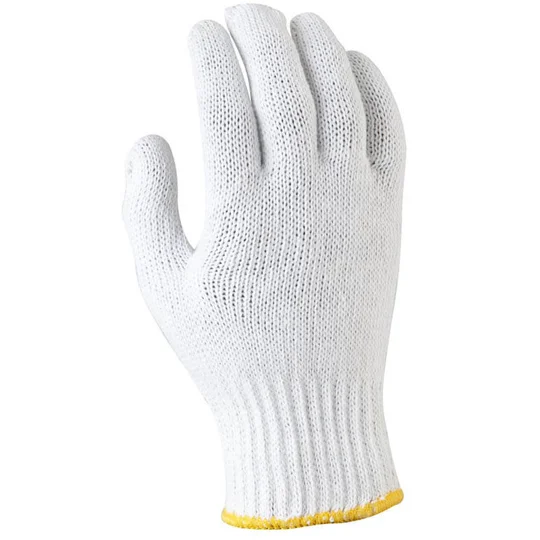Maxisafe Bleached, Knitted Poly Cotton Liner Glove (12 Pair)