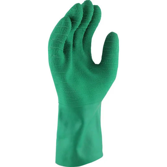 Harpoon Green Latex Gauntlet Glove (6 pair)