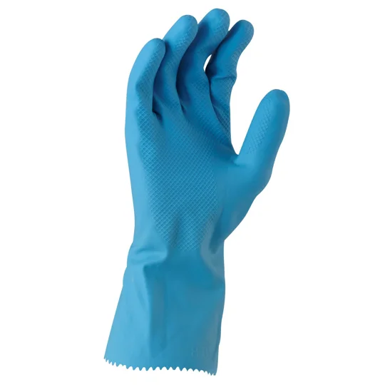 Maxisafe Blue Latex Silverlined Glove (12 Pair)