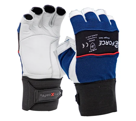 G-Force Fingerless Anti-Vibration Mechanics Gloves (6 pair)