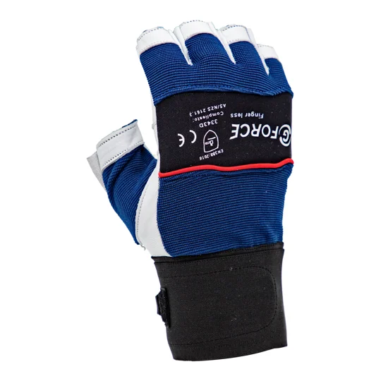 G-Force Fingerless Anti-Vibration Mechanics Gloves (6 pair)