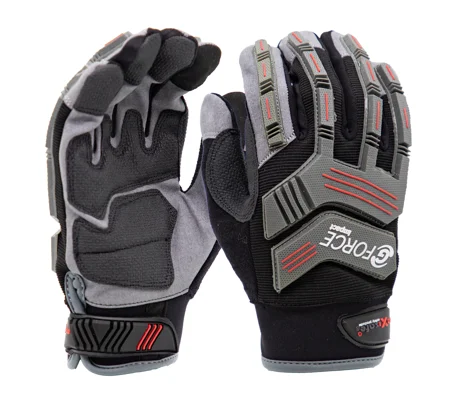 G-Force Impact Mechanics Heavy Duty Gel Glove (6 Pair)
