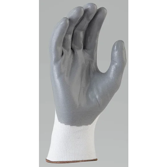 White Knight Synthetic Glove with Grey Foam Nitrile Palm (12 pair)