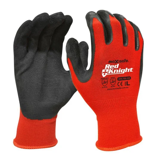 Red Knight Latex Gripmaster Glove Maxisafe