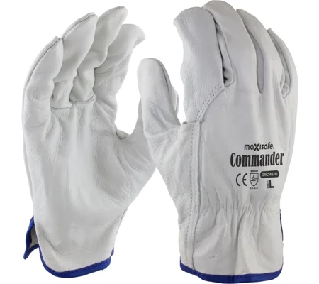 Maxisafe Commander Premium Cow Grain Rigger Glove (12 pair)