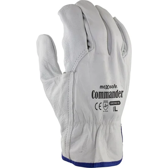 Maxisafe Commander Premium Cow Grain Rigger Glove (12 pair)