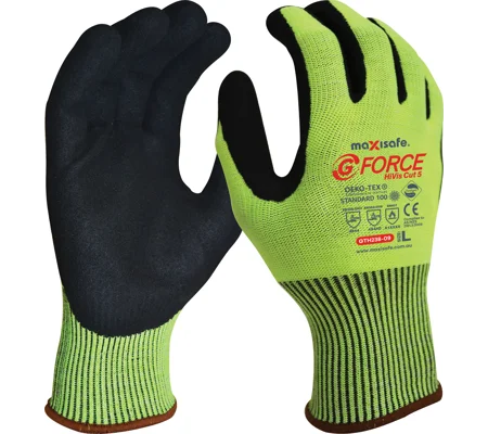 G-Force Hi-Vis Cut D Glove (12 pair)