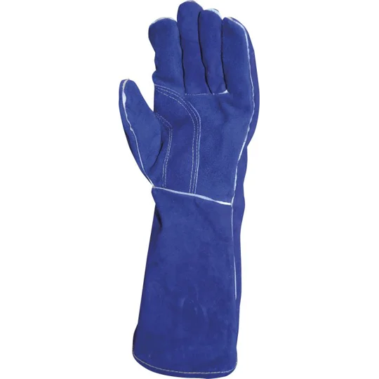 Blue Flame Welders Gauntlet - Kevlar Stitched (12 Pair)