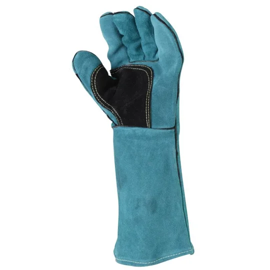 Green 'Leftwing' Welders Gauntlet (12 Pair)