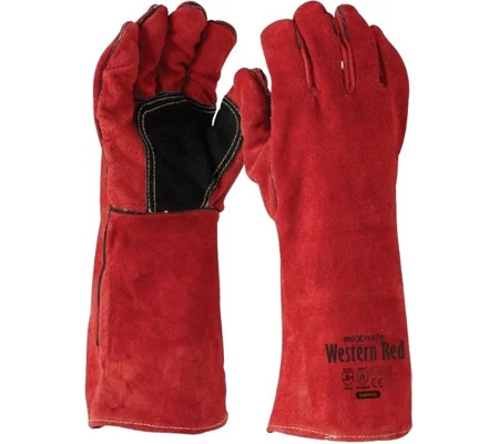 Western Red Premium Welders Gauntlet