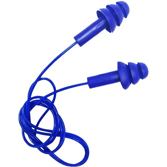 MaxiPlug Reusable & Detectable Corded Earplug - Class 4 Box 100 Pair